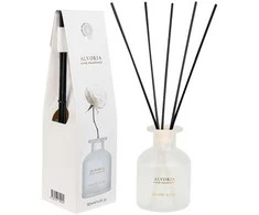ALVORIA namų kvapas su lazdelėmis Baltas Rose aromatas 120 ml.
