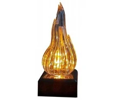 Kapų žvakė.Led žvakė su liepsnos efektu, L-3 15 cm. Cortina
