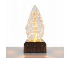 Kapų žvakė.Led žvakė su liepsnos efektu, L-2 15 cm. Agnes