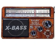 radijo imtuvas Waxiba X-Bass rudas
