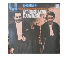 Vinilinė plokštelė Arthur Grumiaux, Clara Haskil, Beethoven ‎– Violin Sonatas Nos. 1,2,3