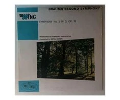 Vinilinė plokštelė Brahms / Antal Dorati Conducting The Minneapolis Symphony Orchestra ‎– Symphony No. 2 In D Major Op. 73