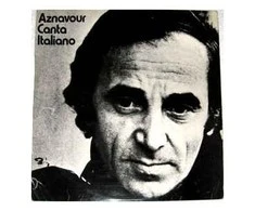 Vinilinė plokštelė Charles Aznavour ‎– Aznavour Canta Italiano