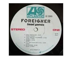 Vinilinė plokštelė Foreigner - Head Games