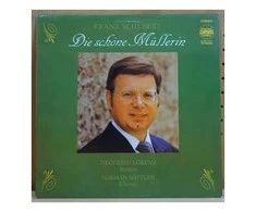 Vinilinė plokštelė Franz Schubert, Siegfried Lorenz, Norman Shetler ‎– Die Schöne Müllerin Op. 25 D 795