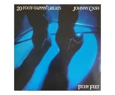 Vinilinė plokštelė Johnny Cash ‎– Itchy Feet - 20 Foot-Tappin' Greats
