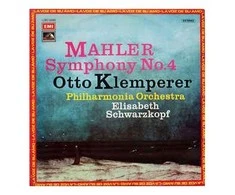 Vinilinė plokštelė Mahler – Elisabeth Schwarzkopf, Otto Klemperer, Philharmonia Orchestra ‎– Symphony No. 4