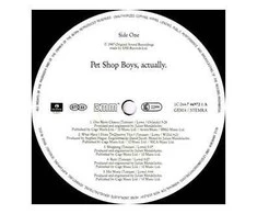 Vinilinė plokštelė Pet Shop Boys - Actually