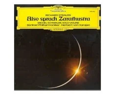 Vinilinė plokštelė Richard Strauss – Michel Schwalbé, Berliner Philharmoniker · Herbert von Karajan ‎– Also Sprach Zarathustra