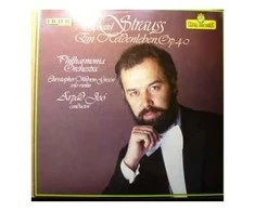 Vinilinė plokštelė Richard Strauss, Philharmonia Orchestra, Arpad Joo, Christopher Warren-Žalias ‎– Ein Heldenleben, Op.40