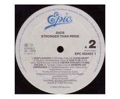 Vinilinė plokštelė Sade- Stronger Than Pride