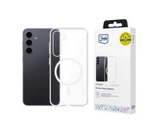 3mk Clear Mag Samsung Galaxy S24 Plus - dėklas telefonui skaidrus