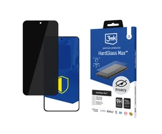 Apsauginis stiklas 3MK HardGlass Max Privacy skirtas Samsung Galaxy S25 Edge juoda