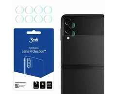 3MK Lens Protect Sam Z Flip 3 5G Fotoaparato objektyvo apsauga 4vnt