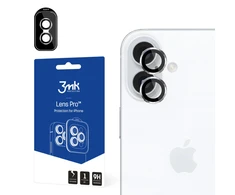 3mk Lens Protection Pro Kameros apsauga su sidabriniu rėmeliu Apple iPhone 16 / 16 Plus