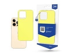 3Mk apsauginis matinis dėklas „iPhone 13 Pro“ – „Geltona“