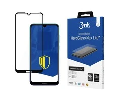 3MK kietas stiklas MAX LITE HUAWEI Y7 2019 / Y7 PRIME 2019 / HONOR 8C Juodas