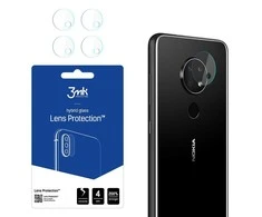 HYBRID GLASS 3MK FLEXIBLE GLASS LENS NOKIA 6.2 FOR CAMERA 4 PCS.