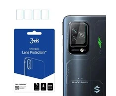 3mk Lens Protection™ hibridinis fotoaparato stiklas Xiaomi Juodas Shark 5/5 Pro