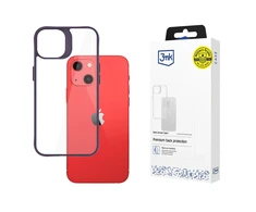 Dėklas 3MK Satin Armor Case+ iPhone 13fioletowy/violetinė