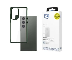 Dėklas 3mk Satin Armor Case+ Žalias pro Samsung Galaxy S24 Ultra