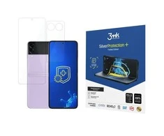 3MK Sidabrinis Protect+ Samsung Galaxy Z Flip 3 5G Folded Edition antimikrobinis viduje