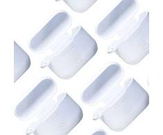 3mk silikoninis AirPods Pro / AirPods Pro 2 - dėklas baltos spalvos