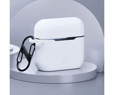 3MK Silicon dėklas AirPods Pro+ carabiner