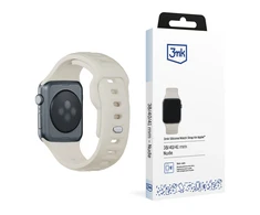 3MK silikoninis laikrodžio apyrankė beige Apple Watch 38/40/41mm