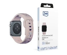 3MK silikoninis laikrodžio dirželis „latte skirts“ Apple Watch 38/40/41 mm
