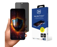 3MK Šilkinis Matinis Privatumo Ekrano Apsauginis Dėklas Samsung Galaxy A36/A56 Telefonui