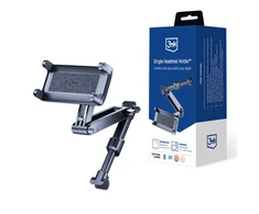 3mk Single Headrest automobilinis telefono laikiklis for a single headrest - juodos spalvos