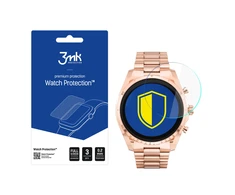 3mk Watch Protection™ prieš FlexibleGlass hibridinį stiklą Michael Kors Gen 6 Bradshaw