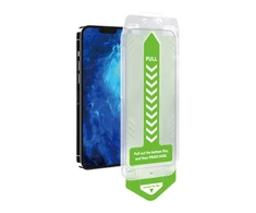 9H apsauginis stiklas with mounting frame iPhone 14 Plus Wozinsky Premium Glass – juodas
