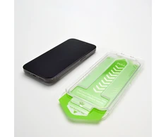 9H apsauginis stiklas with mounting frame iPhone 14 Pro Max Wozinsky Premium Glass – juodas