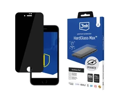 3MK HardGlass Max Privacy Apple iPhone 7/8 juodas Fullscreen Glass Privacy