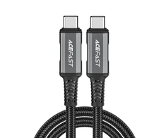 Laidas iš USB-C į USB-C Acefast C1-09, 48 W, 1 m (juodai pilkas)