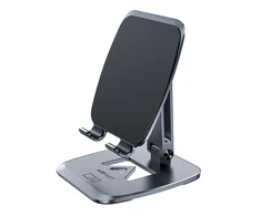 Acefast foldable stovas / telefono laikiklis pilkos spalvos (E13)