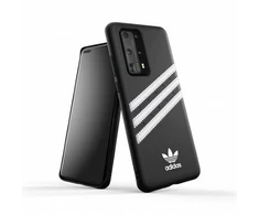 Dėklas Adidas OR Moulded PU SS20 Huawei P40 juodos spalvos-baltas 39062