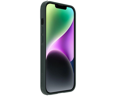 Nillkin Textured S Case for iPhone 14, armored cover with camera cover, žalias - OUTLET