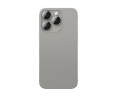 „AmazingThing AR“ aliuminio 3 lęšių stiklo ir kameros objektyvo rėmelio skirtukas „Apple iPhone 16 Pro / 16 Pro Max“ – pilkas