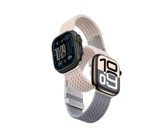 AmazingThing Blend Band Apple Watch 42mm 2 vnt. – Rožinė-pilkos spalvos/rožinės spalvos