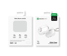 AmazingThing Minimal dėklas skirtas AirPods Pro 2 Silicone dėklas - skaidrus
