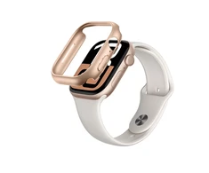„AmazingThing“ minimalaus dizaino dėklas, skirtas „Apple Watch 46 mm“ – rožinio aukso spalvos