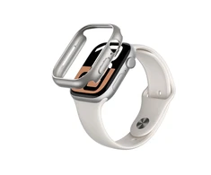 AmazingThing Minimal dėklas skirta Apple Watch 46mm – sidabro spalvos