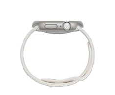 AmazingThing Minimal dėklas skirta Apple Watch 46mm – sidabro spalvos