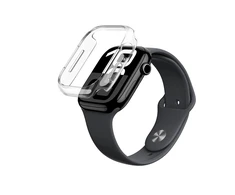 AmazingThing Minimal dėklas skirta Apple Watch 46mm – skaidrus