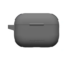 AmazingThing Omni Case for AirPods Pro 2 Silikoninis dėklas - Juodas