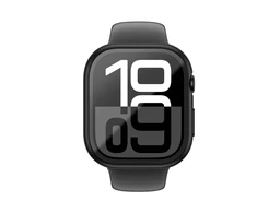 „AmazingThing Radix“ stiklinis dėklas, skirtas „Apple Watch 46mm“ – Juodas