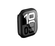 AmazingThing Radix Glass dėklas skirta Apple Watch 42mm – juodos spalvos